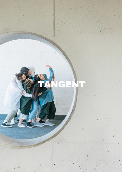 Tangent show poster